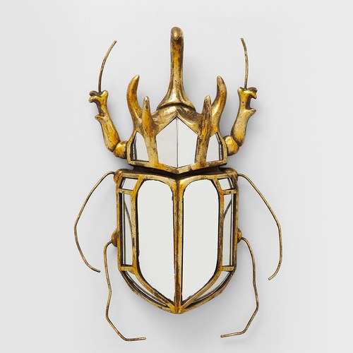 德國KARE 復古鏡面藝術雕塑 (甲蟲)
