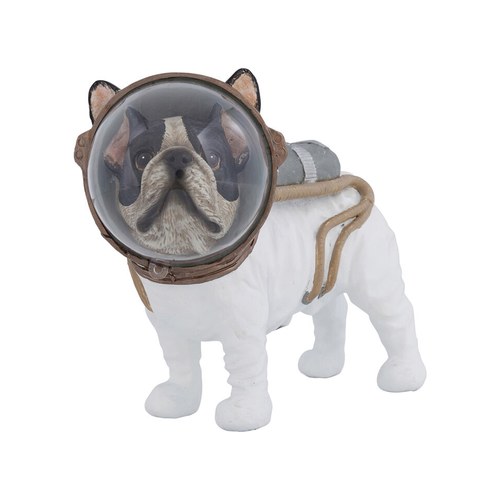 德國KARE 太空艙狗狗雕塑擺飾