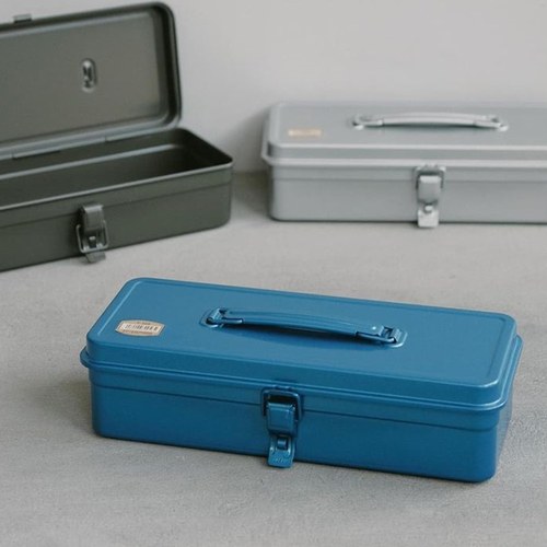 日本TRUSCO 經典單層提把工具箱 (藍、33.3公分)