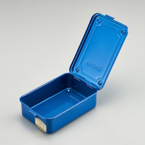 日本TRUSCO 上掀式工具收納盒 (藍、15.4公分)