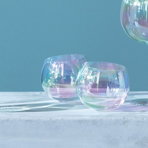英國LSA Bubble泡泡霓彩水杯4入組 (350毫升)