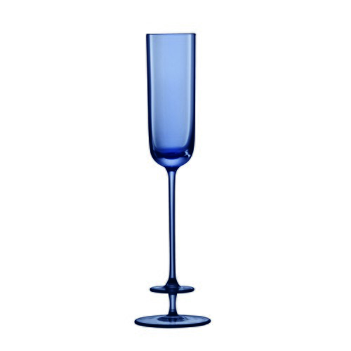 英國LSA 威尼斯派對 香檳高腳杯2入組 (午夜藍、130毫升)