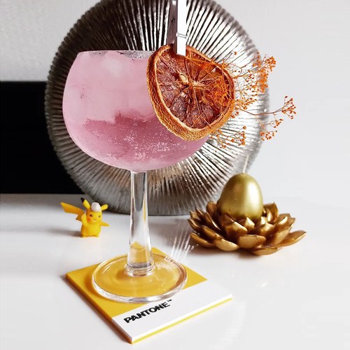 盃台　酒器　台　盃 英國LSA琴酒派對球型高腳杯2入組(透明、690毫升)-夏馬城市生活