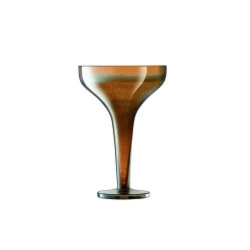 英國LSA 爵士時代炫彩香檳杯2入組 (琥珀、150毫升)-EQ04