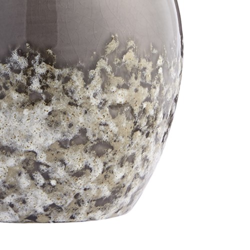丹麥Lene Bjerre 泡沫浪花陶瓷花器 (煙灰、高15.5公分)