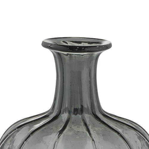 丹麥Lene Bjerre 煙灰泡沫水瓶花器 (高21公分)