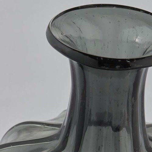 丹麥Lene Bjerre 煙灰泡沫水瓶花器 (高34.5公分)