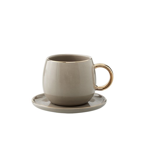 丹麥LeneBjerre 馬卡龍午茶杯 (奶茶、150毫升)