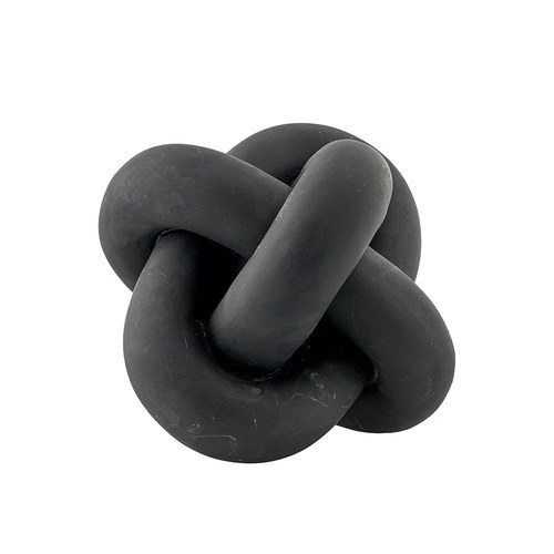 丹麥Lene Bjerre 扭結藝術雕塑擺飾 (黑)