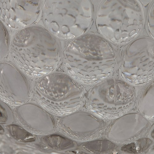 丹麥Lene Bjerre 華麗宮廷風玻璃收納罐 (淺灰、高11公分)