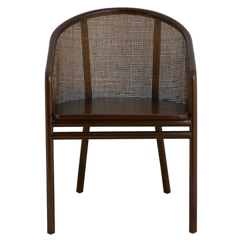 丹麥Nordal Mosso全包覆柚木設計單椅 (深棕)