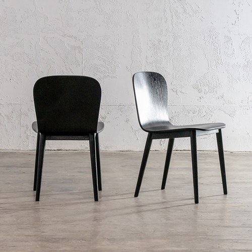 丹麥Sketch Puddle圓弧流線型單椅 (黑)