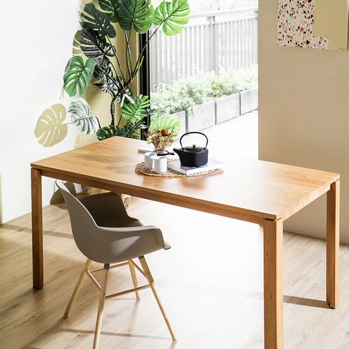丹麥Sketch Simple全實心橡木餐桌(160公分)