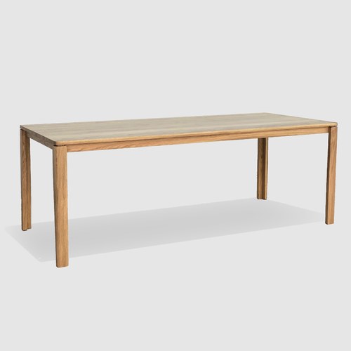 丹麥Sketch Simple全實心橡木餐桌(180公分)