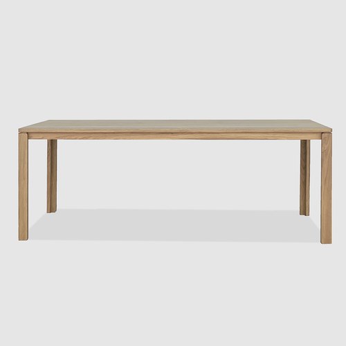 丹麥Sketch Simple全實心橡木餐桌(200公分)