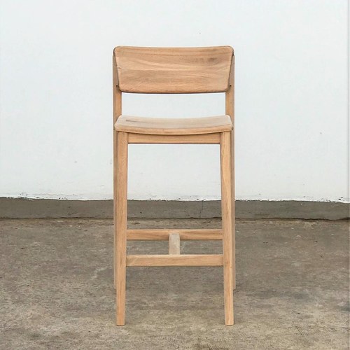 丹麥Sketch Poise典藏實木可堆疊高腳椅(橡木)