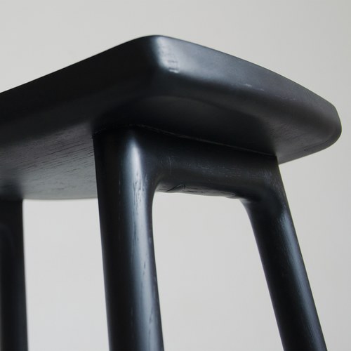 丹麥Sketch 微波浪單椅 (黑、高48公分)
