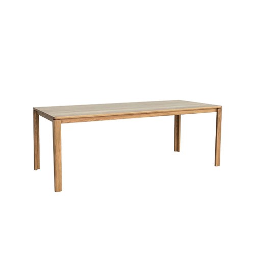 丹麥Sketch Simple全實心橡木餐桌(220公分)