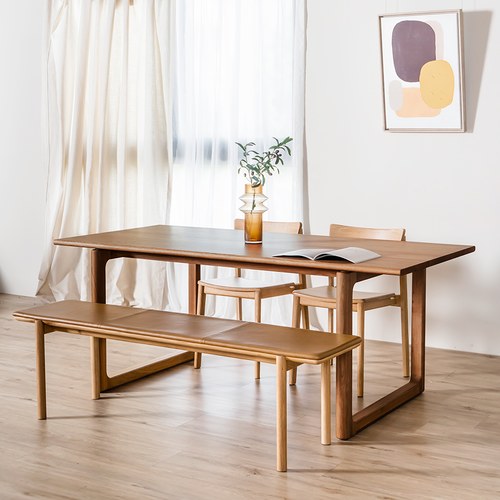 丹麥Sketch Hover設計師輪廓餐桌 (深橡木/長190公分)