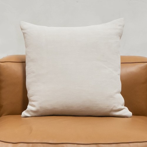 丹麥Sketch 棉麻抱枕 (60x60、杏色)