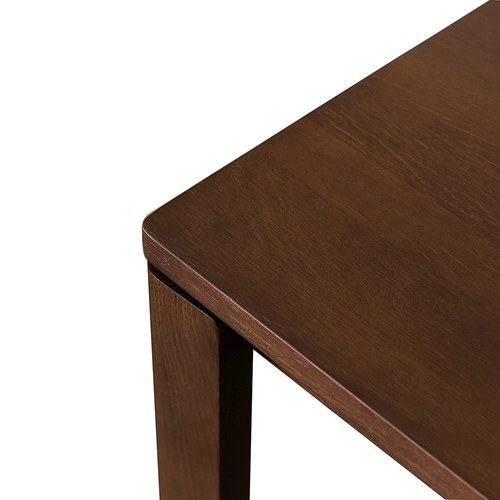 丹麥Sketch Simple全實心橡木餐桌 (胡桃木色)