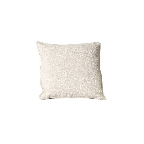 丹麥Sketch 棉麻抱枕 (50x50、牛奶白)