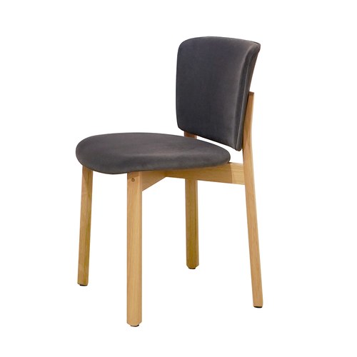 丹麥Sketch Pinta寬厚椅背單椅 (瀝青色貓爪布)