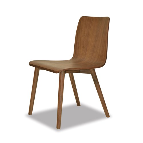 丹麥Sketch 簡約L型單椅 (胡桃木)