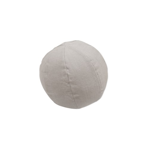 波蘭Sits 寧靜布面球型抱枕 (淺灰褐)
