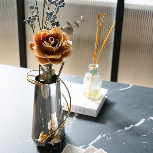 美國MichaelAram工藝飾品 幸福海芋系列花器 (高21.6公分)