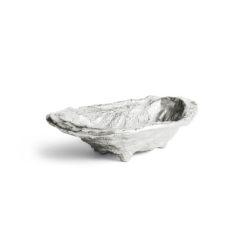 美國MichaelAram 牡蠣貝殼造型托盤 (銀)