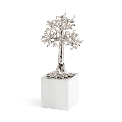 美國Michael Aram 永恆十字樹雕塑擺飾 (銀)