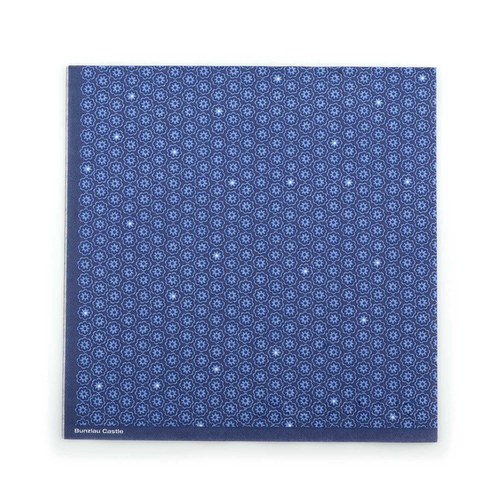 荷蘭BunzlauCastle 同心圓餐巾紙 (藍)