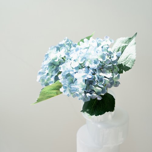 荷蘭Emerald人造花藝 靛藍色繡球花 (長52公分)