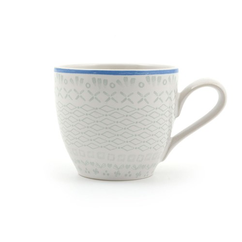 荷蘭FloraCastle 淡雅民族風圖紋咖啡杯 (250毫升)