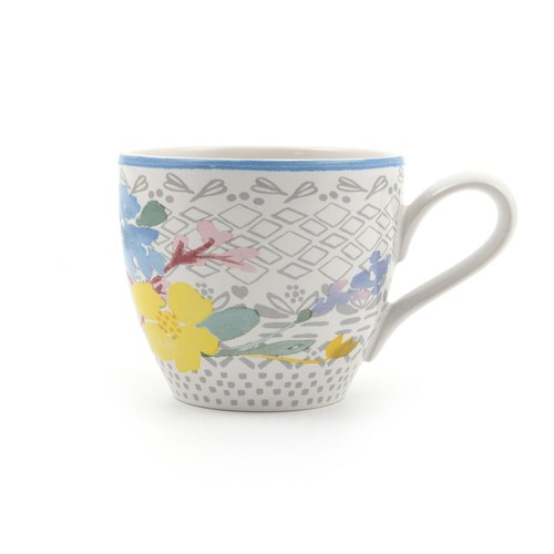 荷蘭FloraCastle 多色花束圖紋咖啡杯 (250毫升)