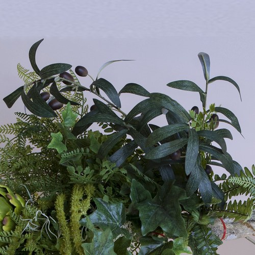 荷蘭Emerald人造植物 橄欖枝葉 (長75公分)