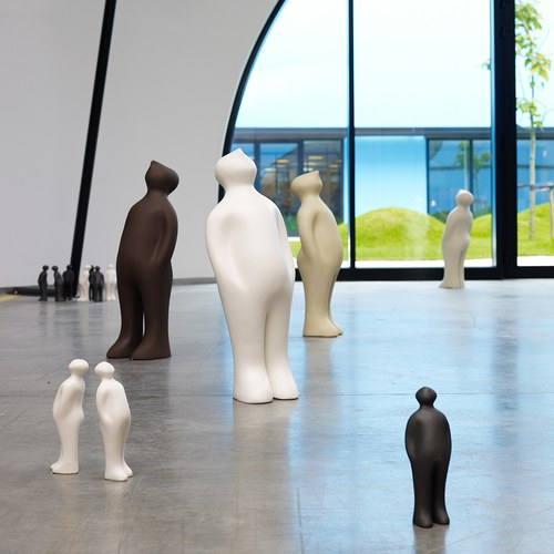 比利時Gardeco藝術擺飾 經典觀賞者 (黑、高23公分)