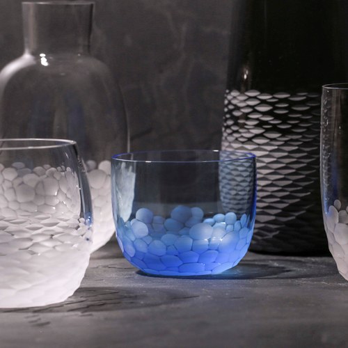 德國Guaxs玻璃水杯 OTTILIE系列 (水藍、170毫升)