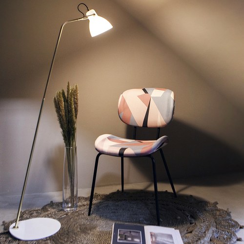 荷蘭HkLiving 粉藍摩登幾何設計單椅