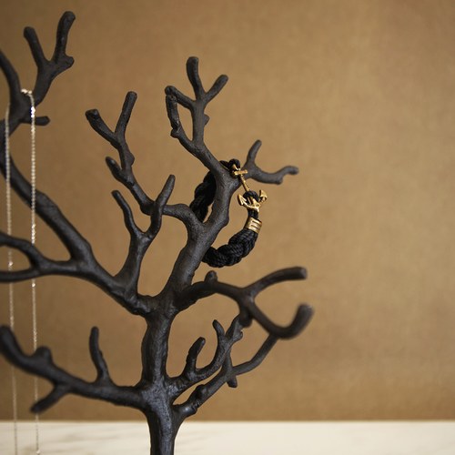 丹麥LeneBjerre 樹枝造型首飾架 (黑)
