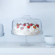 英國LSA 全玻形輪廓蛋糕架 (直徑25公分)