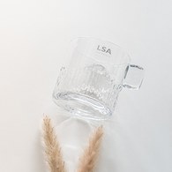 英國LSA 把手系列玻璃燭台 (透明)-HN01