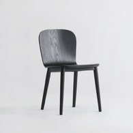 丹麥Sketch Puddle圓弧流線型單椅 (黑)