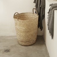 丹麥Tine K Home 棕梠葉編織洗衣籃