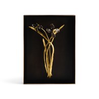 美國MichaelAram 黑色鳶尾花立體壁飾