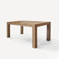 荷蘭Pure 工業風復古 Loft ㄇ形簡約橡木長桌 200公分