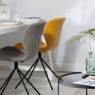 荷蘭Zuiver OMG！時尚玩色皮革單椅 (黃)