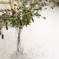 荷蘭Emerald人造植物 酒紅色藍莓花