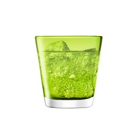 英國LSA 艷彩透底廣口玻璃杯 (萊姆綠)